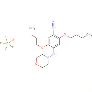 Benzenediazonium, 2,5-dibutoxy-4-(4-morpholinylamino)-,tetrafluoroborate(1-)