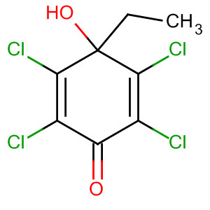 2,5-Cyclohexadien-1-one, 2,3,5,6-tetrachloro-4-ethyl-4-hydroxy-