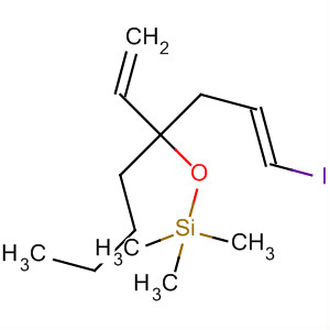Silane, [[1-ethenyl-1-(3-iodo-2-propenyl)pentyl]oxy]trimethyl-, (E)-