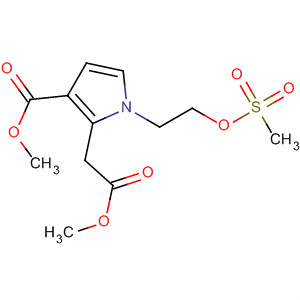 1H-Pyrrole-2-acetic acid,3-(methoxycarbonyl)-1-[2-[(methylsulfonyl)oxy]ethyl]-, methyl ester
