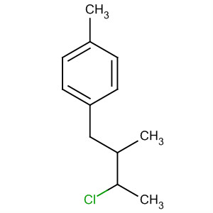 Benzene, 1-(3-chloro-2-methylbutyl)-4-methyl-