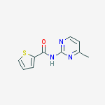 2-Thiophenecarboxamide,N-(4-methyl-2-pyrimidinyl)-