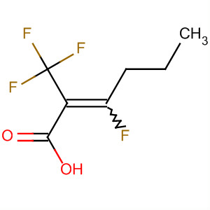 2-Hexenoic acid, 3-fluoro-2-(trifluoromethyl)-