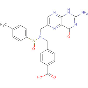 Benzoic acid,4-[[[(2-amino-1,4-dihydro-4-oxo-6-pteridinyl)methyl][(4-methylphenyl)sulfonyl]amino]methyl]-