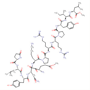 L-Leucine,5-oxo-L-prolyl-L-leucyl-L-tyrosyl-L-a-glutamyl-L-asparaginyl-L-lysyl-L-prolyl-L-arginyl-L-arginyl-L-prolyl-L-tyrosyl-L-isoleucyl-, dimethyl ester