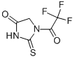 4-IMIDAZOLIDINONE,2-THIOXO-1-(TRIFLUOROACETYL)-
