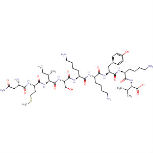 L-Valine,L-asparaginyl-L-methionyl-L-isoleucyl-L-seryl-L-lysyl-L-lysyl-L-tyrosyl-L-lysyl-