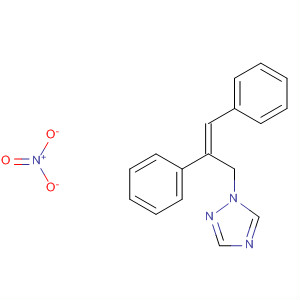 1H-1,2,4-Triazole, 1-(2,3-diphenyl-2-propenyl)-, (Z)-, mononitrate