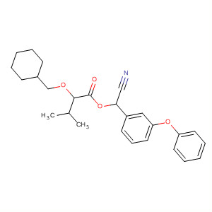 Butanoic acid, 2-(cyclohexylmethoxy)-3-methyl-,cyano(3-phenoxyphenyl)methyl ester