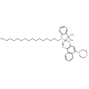 Spiro[2H-indole-2,3'-[3H]naphth[2,1-b][1,4]oxazine],1-hexadecyl-1,3-dihydro-3,3-dimethyl-6'-(4-morpholinyl)-