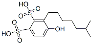 hydroxyisooctylbenzenedisulphonic acid