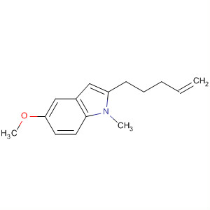1H-Indole, 5-methoxy-1-methyl-2-(4-pentenyl)-