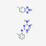 1-(o-tolyl)biguanide, compound with 5-methyl-1H-benzotriazole (1:1)