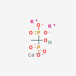 CADMIUM POTASSIUM 1-(HYDROXYETHYLIDENE)BISPHOSPHONATE(1:2:1)