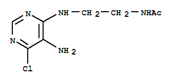 N-{2-[(5-amino-6-chloropyrimidin-4-yl)amino]ethyl}acetamide