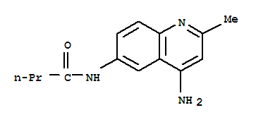 butanamide, N-(4-amino-2-methyl-6-quinolinyl)-