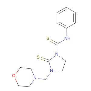 1-Imidazolidinecarbothioamide,3-(4-morpholinylmethyl)-N-phenyl-2-thioxo-