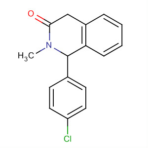 3(2H)-Isoquinolinone, 1-(4-chlorophenyl)-1,4-dihydro-2-methyl-