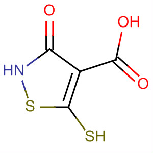 4-Isothiazolecarboxylic acid, 2,3-dihydro-5-mercapto-3-oxo-