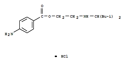2-[(2,6-dimethylheptan-4-yl)amino]ethyl 4-aminobenzoate
