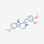 1-(3,4-dimethoxybenzyl)-6-methoxy-2,3,4,9-tetrahydro-1H-beta-carboline