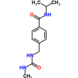 4-{[(methylcarbamoyl)amino]methyl}-N-(propan-2-yl)benzamide