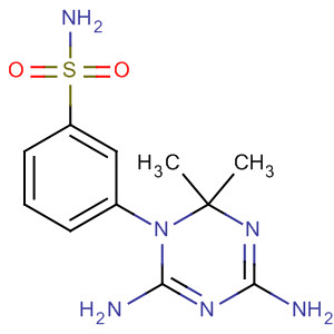 Benzenesulfonamide,3-(4,6-diamino-2,2-dimethyl-1,3,5-triazin-1(2H)-yl)-