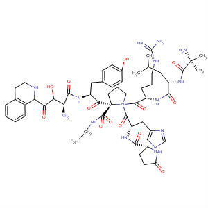 L-Prolinamide,5-oxo-L-prolyl-L-histidyl-(3S)-1,2,3,4-tetrahydro-3-isoquinolinecarbonyl-L-seryl-L-tyrosyl-2-methylalanyl-L-leucyl-L-arginyl-N-ethyl-