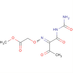 Acetic acid,[[[1-[[(aminocarbonyl)amino]carbonyl]-2-oxopropylidene]amino]oxy]-,methyl ester