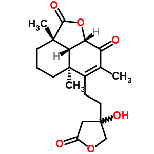 (2aS,5aS,8aS,8bR)-6-[2-(3-hydroxy-5-oxotetrahydrofuran-3-yl)ethyl]-2a,5a,7-trimethyl-3,4,5,5a,8a,8b-hexahydro-2H-naphtho[1,8-bc]furan-2,8(2aH)-dione