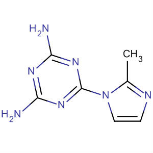 1,3,5-Triazine-2,4-diamine, 6-(2-methyl-1H-imidazol-1-yl)-