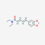(2e,4e)-5-(1,3-benzodioxol-5-yl)-n,n-diethylpenta-2,4-dienamide