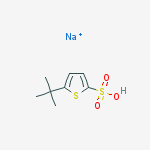 Sodium;5-tert-butylthiophene-2-sulfonic Acid