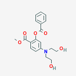 METHYL 2-BENZOYLOXY-4-(BIS(2-HYDROXYETHYL)AMINO)BENZOATE