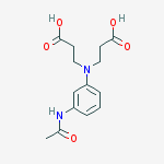 N-[3-(Acetylamino)phenyl]-N-(2-carboxyethyl)-β-alanine