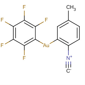 Gold, (1-isocyano-4-methylbenzene)(pentafluorophenyl)-