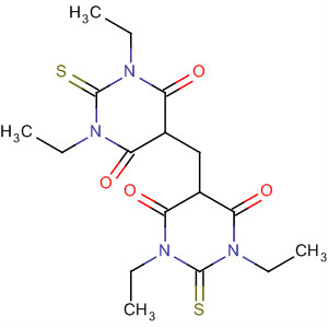 4,6(1H,5H)-Pyrimidinedione,5,5'-methylenebis[1,3-diethyldihydro-2-thioxo-