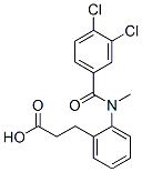 3-[2-[(3,4-dichlorobenzoyl)-methyl-amino]phenyl]propanoic acid
