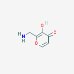 4H-Pyran-4-one, 2-(aminomethyl)-3-hydroxy-