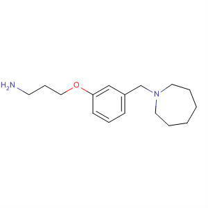 1-Propanamine, 3-[3-[(hexahydro-1H-azepin-1-yl)methyl]phenoxy]-