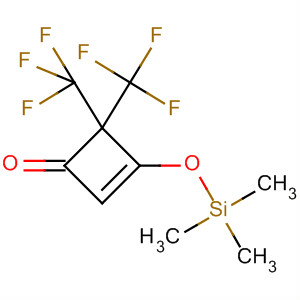 2-Cyclobuten-1-one, 4,4-bis(trifluoromethyl)-3-[(trimethylsilyl)oxy]-
