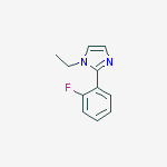 1-ETHYL-2-(2-FLUORO-PHENYL)-1H-IMIDAZOLE