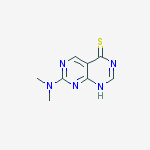 2-(dimethylamino)-8h-pyrimido[4,5-d]pyrimidine-5-thione