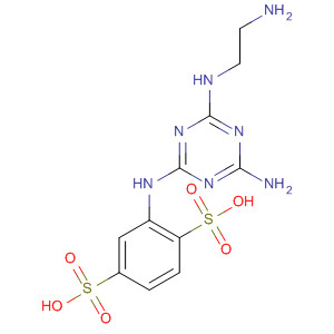 1,4-Benzenedisulfonic acid,2-[[4-amino-6-[(2-aminoethyl)amino]-1,3,5-triazin-2-yl]amino]-