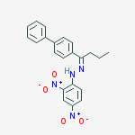 2,4-dinitro-n-[(z)-1-(4-phenylphenyl)butylideneamino]aniline