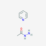 Acetohydrazide;pyridine