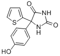 5-(4-Hydroxyphenyl)-5-(2-thienyl)-2,4-imidazolidinedione