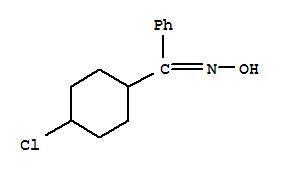(Z)-(4-chlorocyclohexyl)(phenyl)methanone oxime