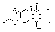 4-Amino-1,4-dideoxy-6-O-methyl-1-(methylamino)-3-O-[(1R,4R)-6-methyl-2-oxa-5-azabicyclo[2.2.2]oct-5-en-3α-yl]-L-chiro-inositol