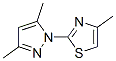 2-(3,5-Dimethyl-1H-pyrazol-1-yl)-4-methylthiazole